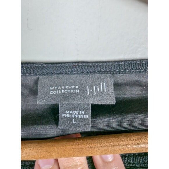 J Jill Wherever Velvet Tunic Top Size Large Whimsigoth Witchy Fairy Goth Sheer - Picture 3 of 7